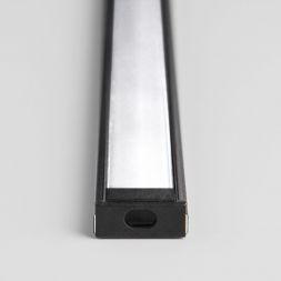 Накладной алюминиевый профиль для светодиодной ленты Elektrostandard LL-2-ALP006 черный/белый