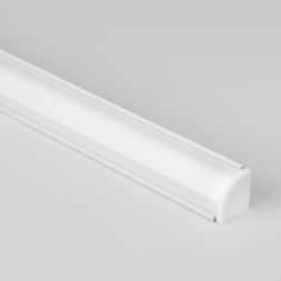 Угловой алюминиевый профиль для светодиодной ленты Elektrostandard LL-2-ALP008 белый/белый