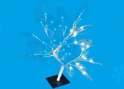 Дерево светодиодное Uniel ULD-T3550-054/SWA WHITE-BLUE IP20 FROST