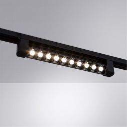 Трековый светодиодный светильник Arte Lamp A4575PL-1BK